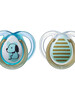 Tommee Tippee MODA Soother, (0-6 months), Pack of 2 -Boy image number 4